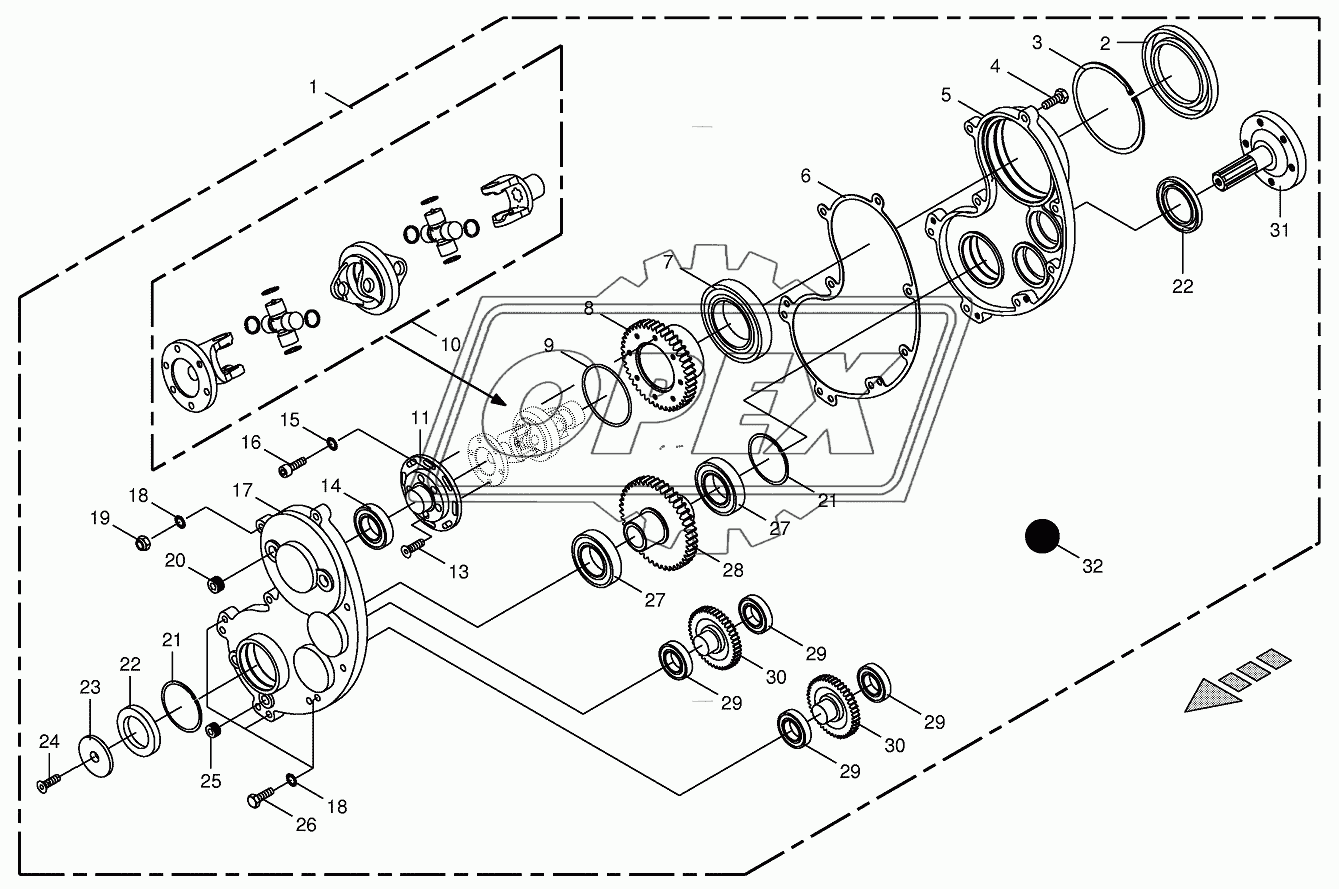 Geabox №724001-728215