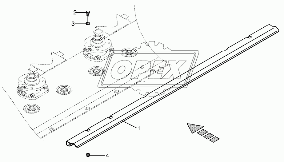 Guide plate CRI