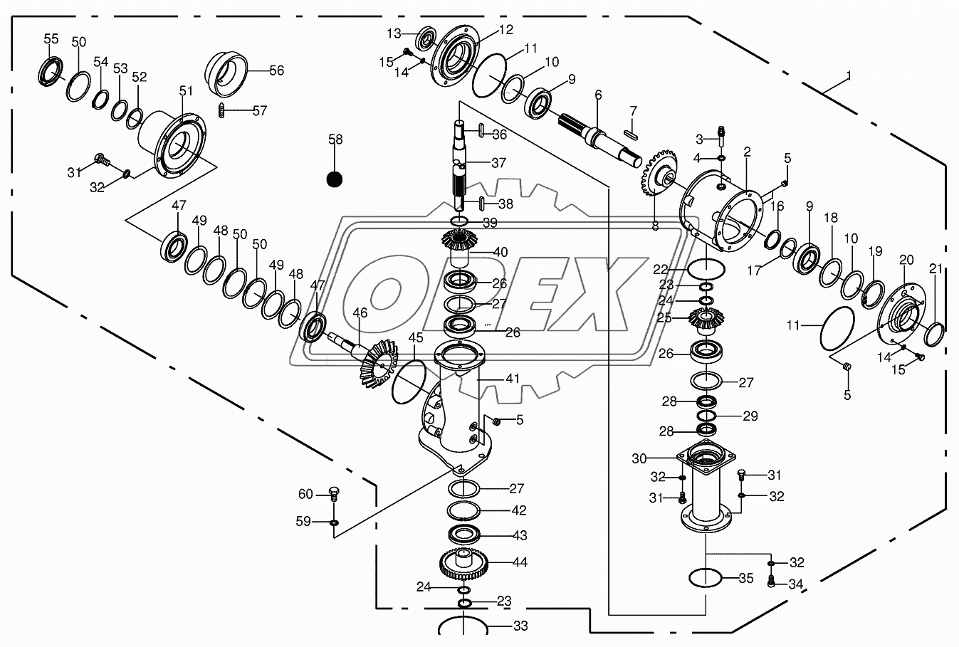 Main gearbox