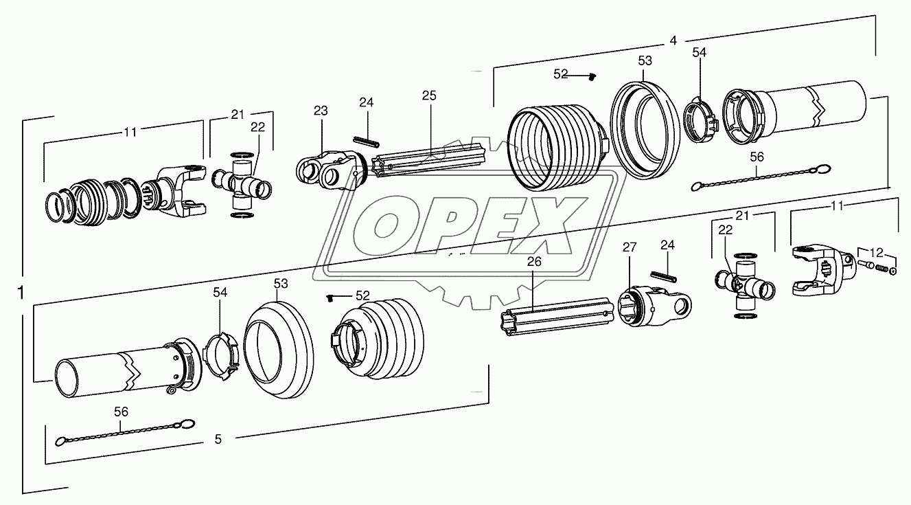 Main Pto shaft