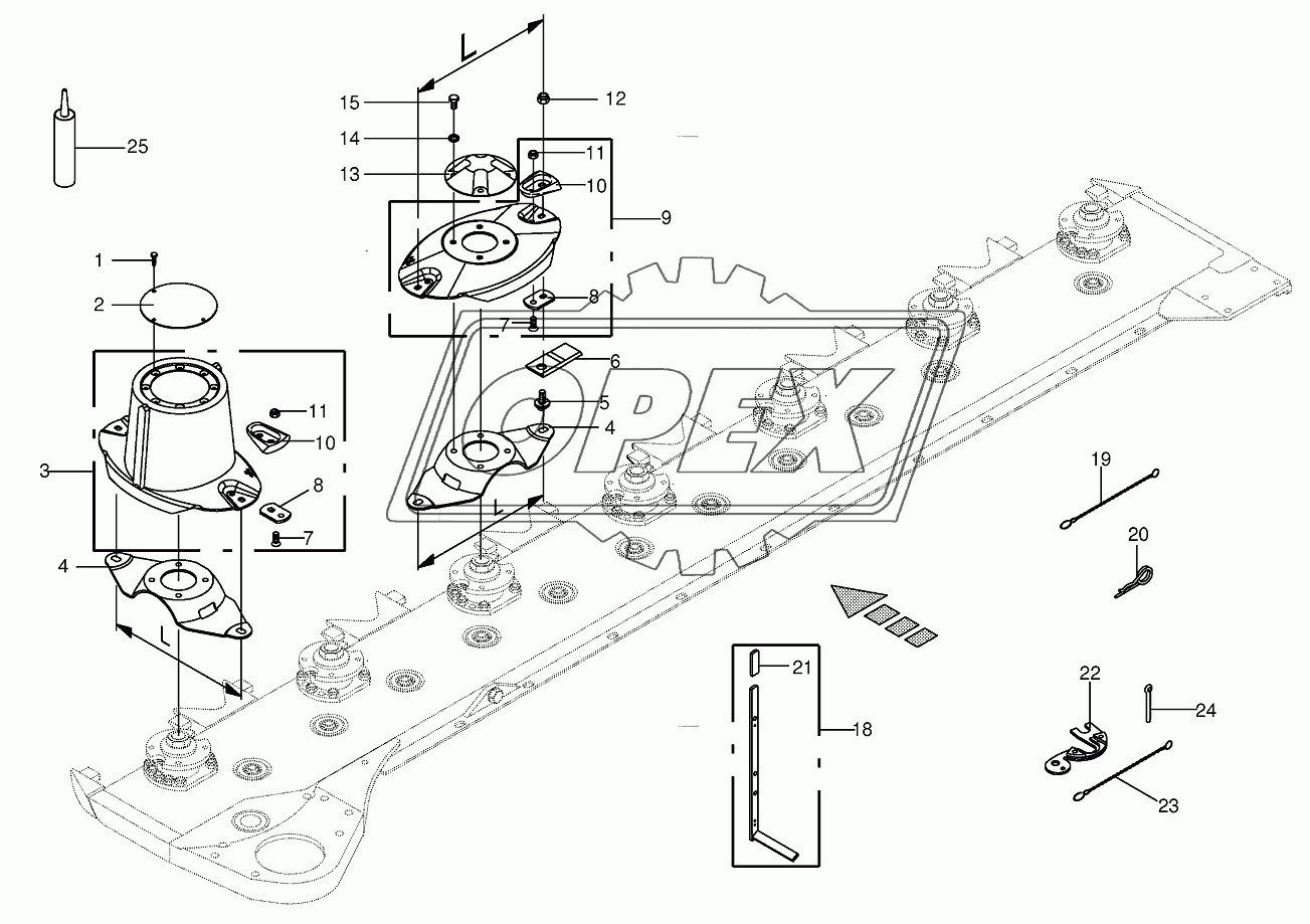 Blade quick coupler