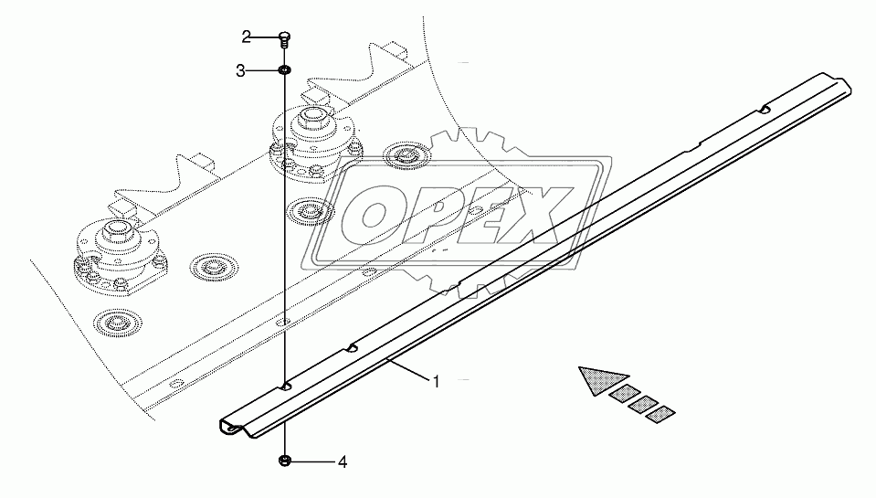 Guide plate CRI