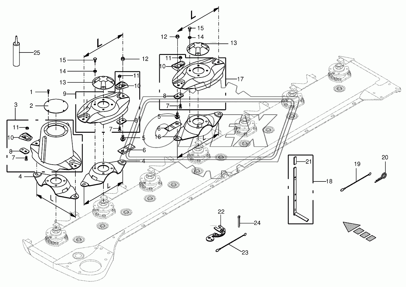 Blade quick coupler