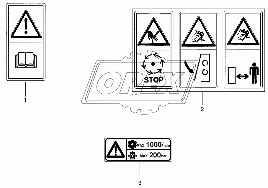 General information labels (530001-544499)