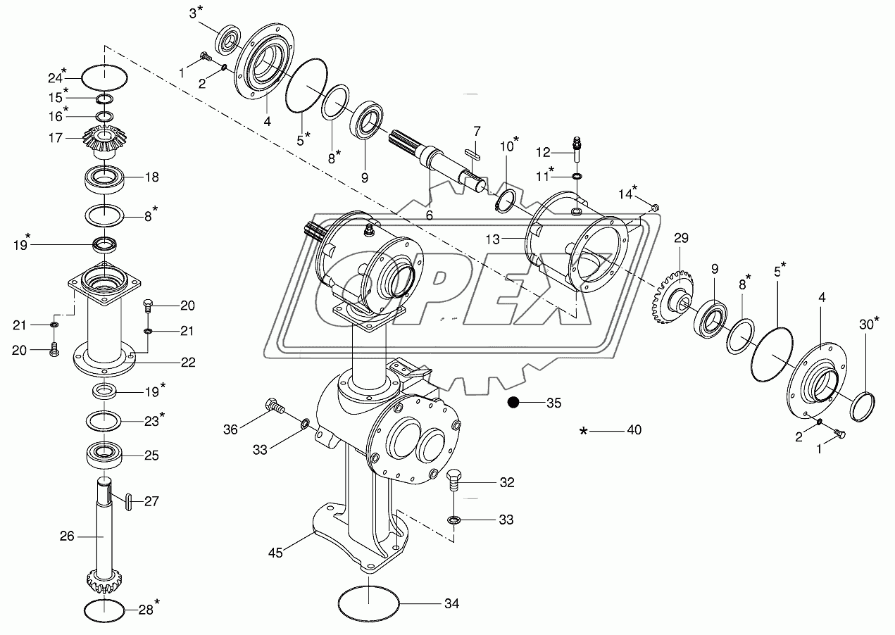 Transmission part II (475000-544499)