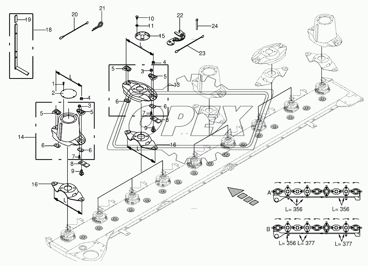 Blade quick coupler 2