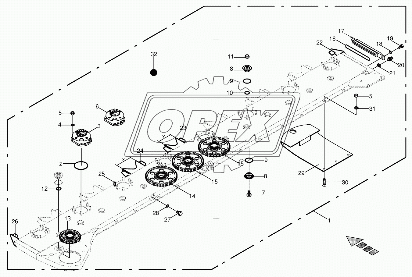 Cutter bar - SafeCut INSIDE 1