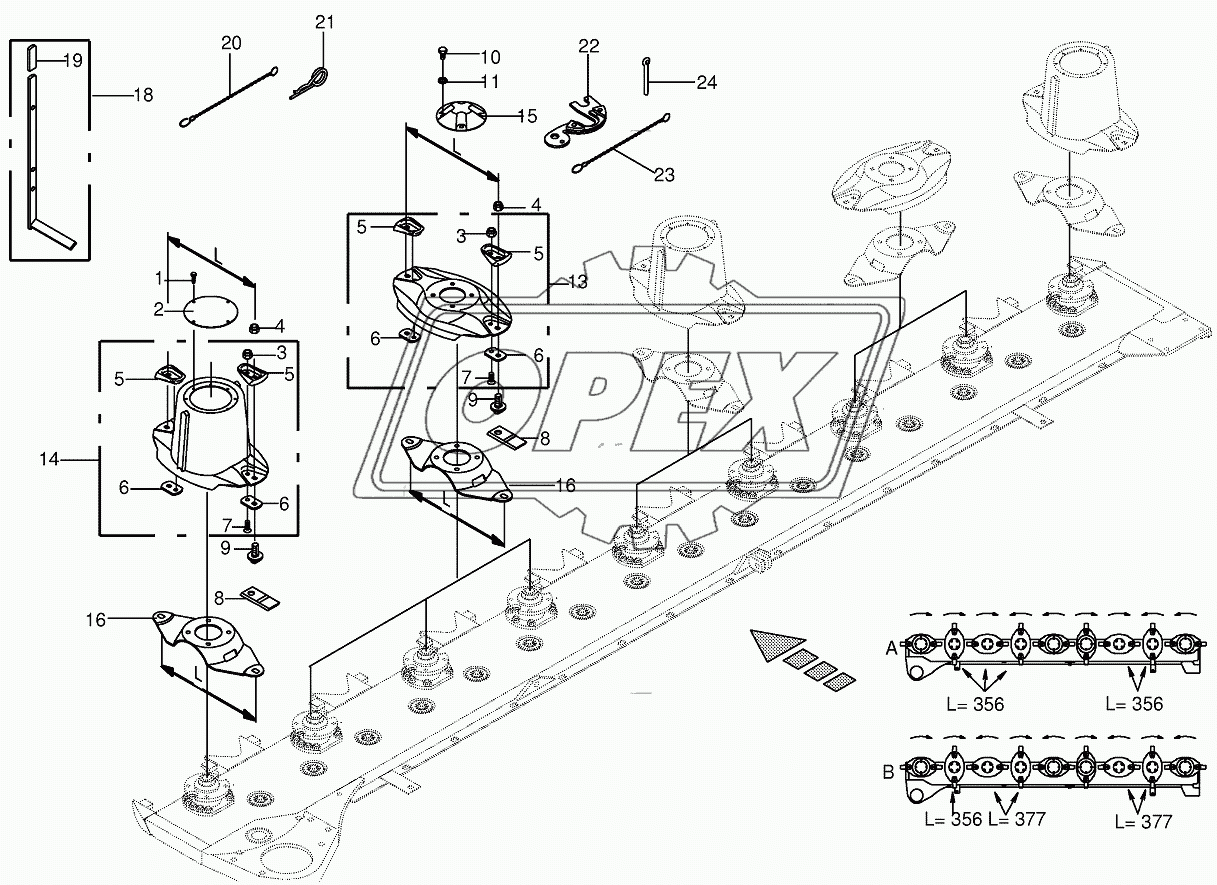 Blade quick coupler 2
