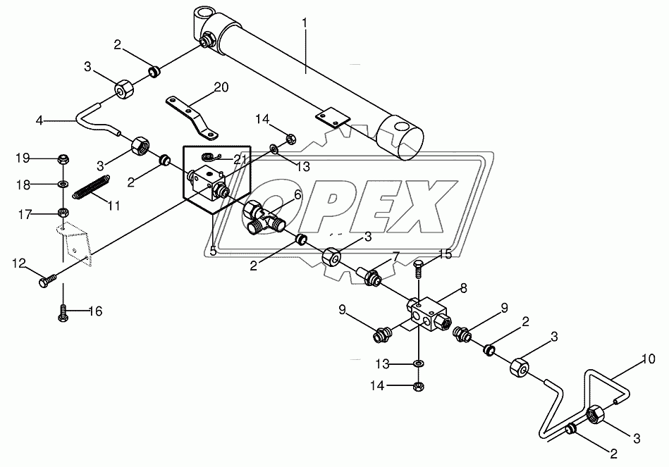 Hydraulic cylinder 1