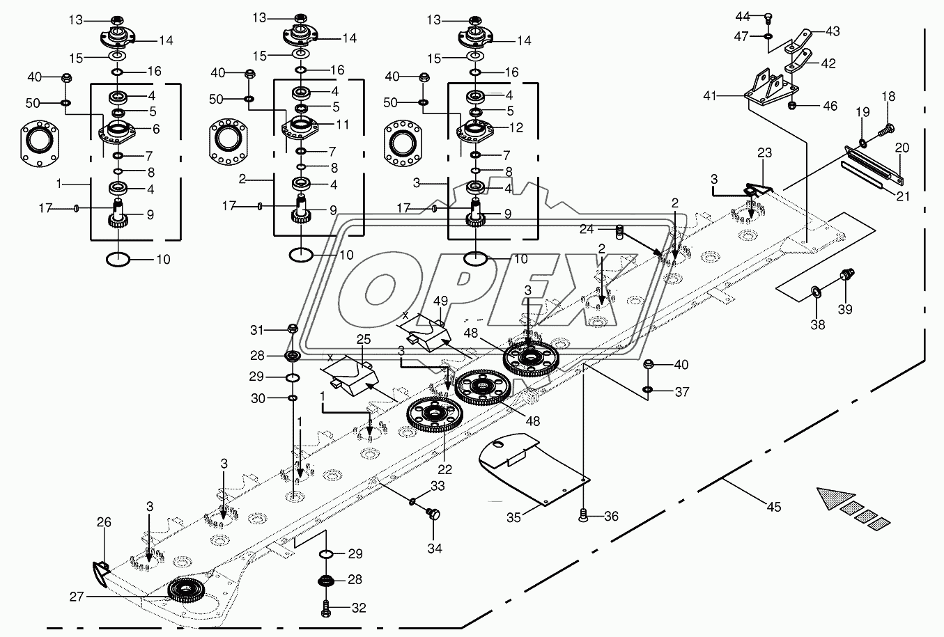 Cutter bar cpl 2