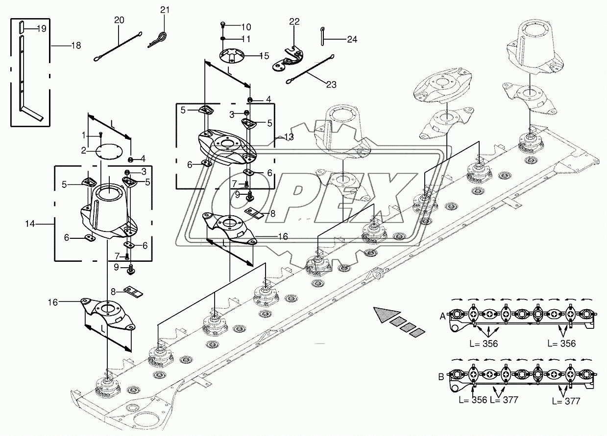 Blade quick coupler 2