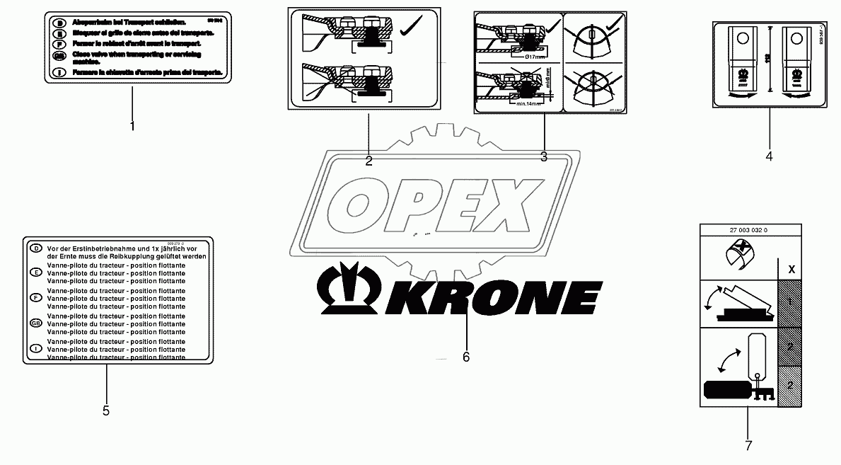 General information labels