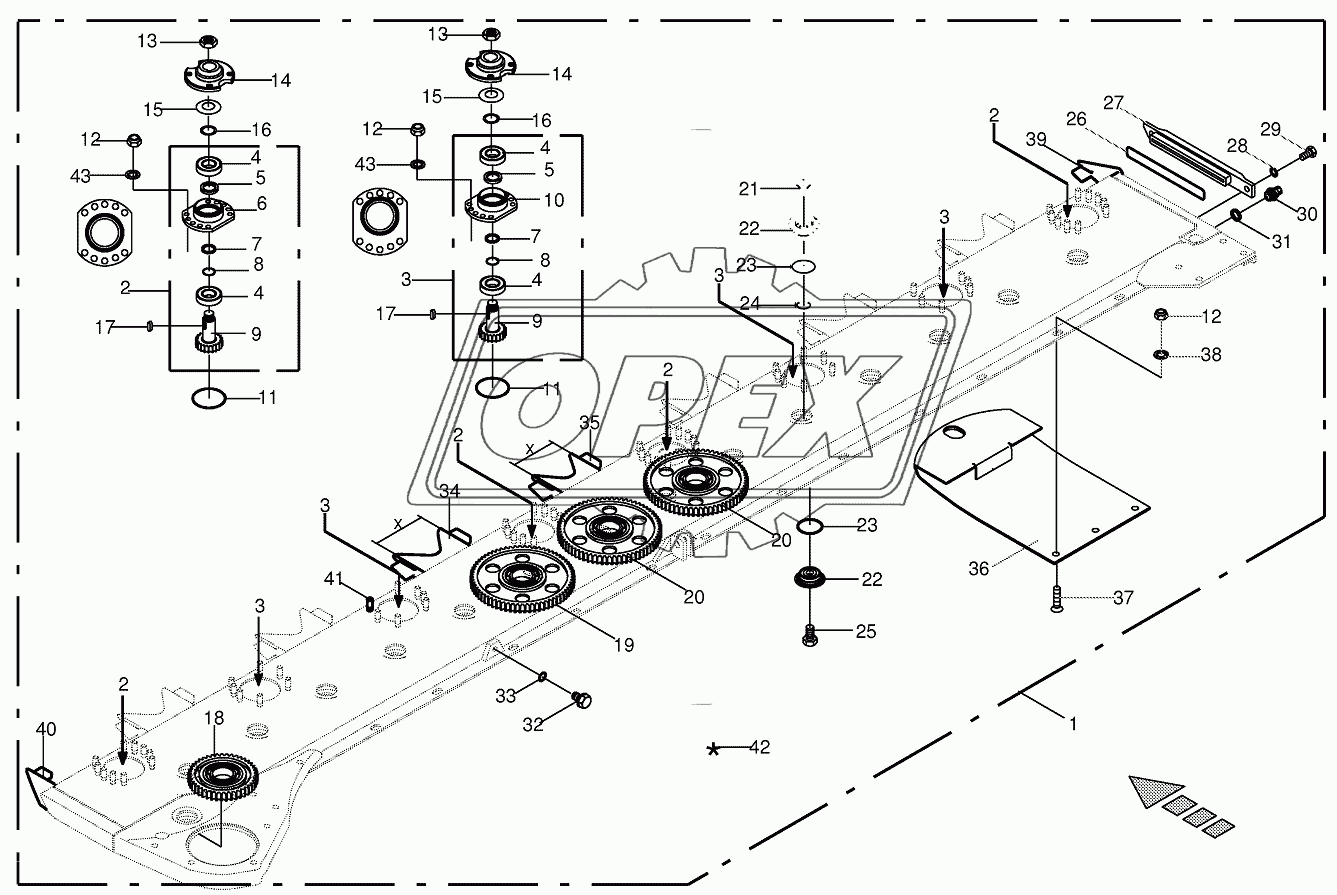 Cutter bar cpl 1