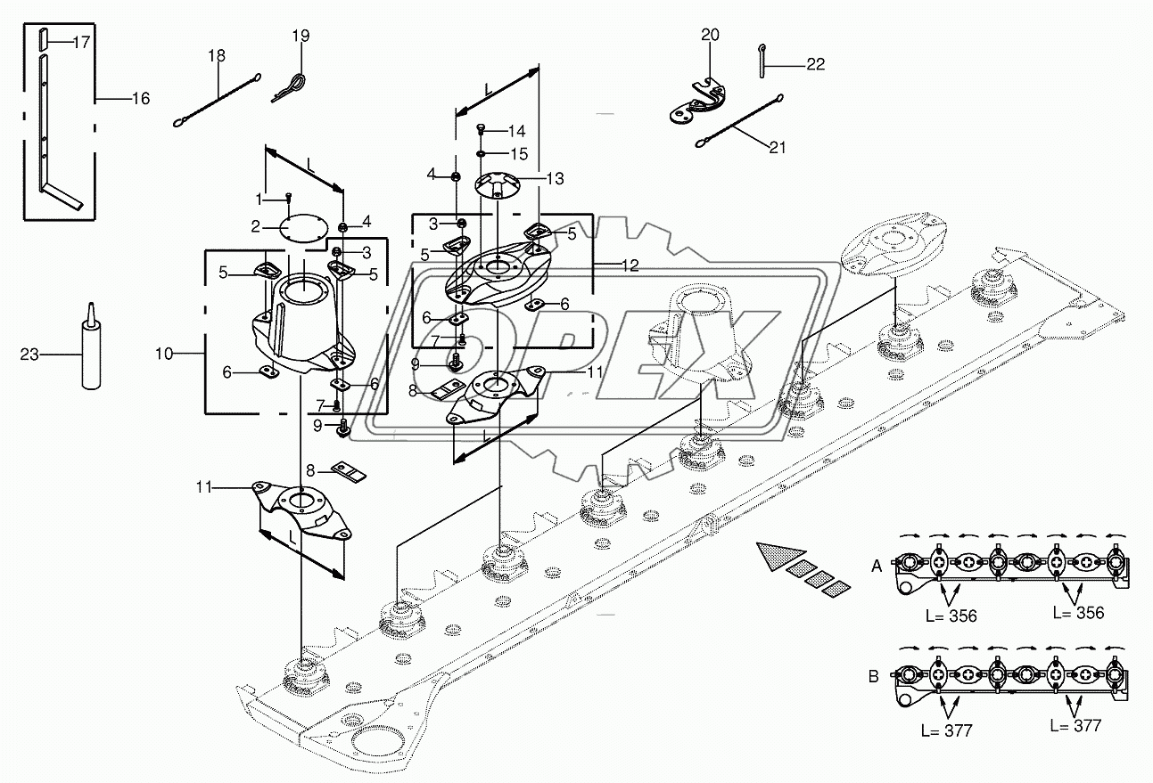 Blade quick coupler 1