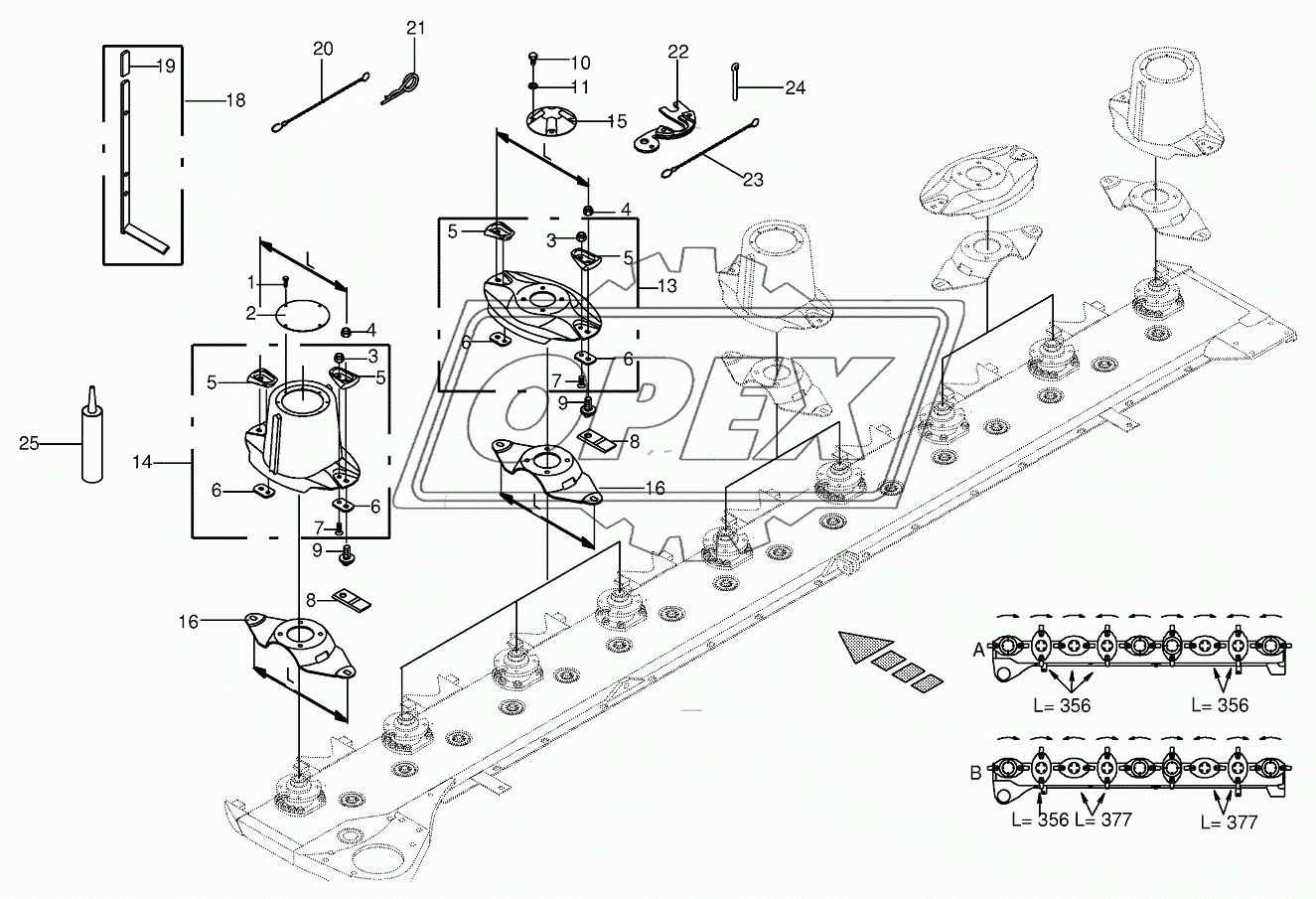 Blade quick coupler 2