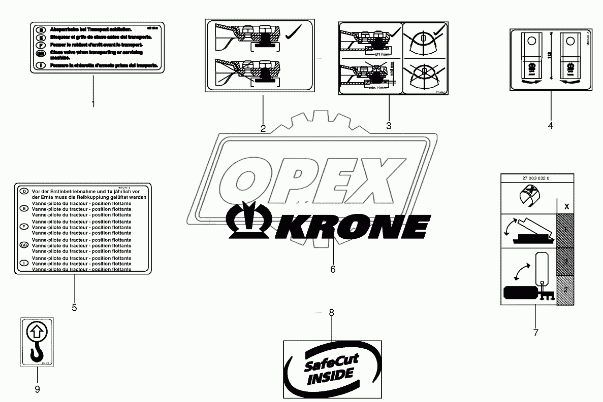 General information labels