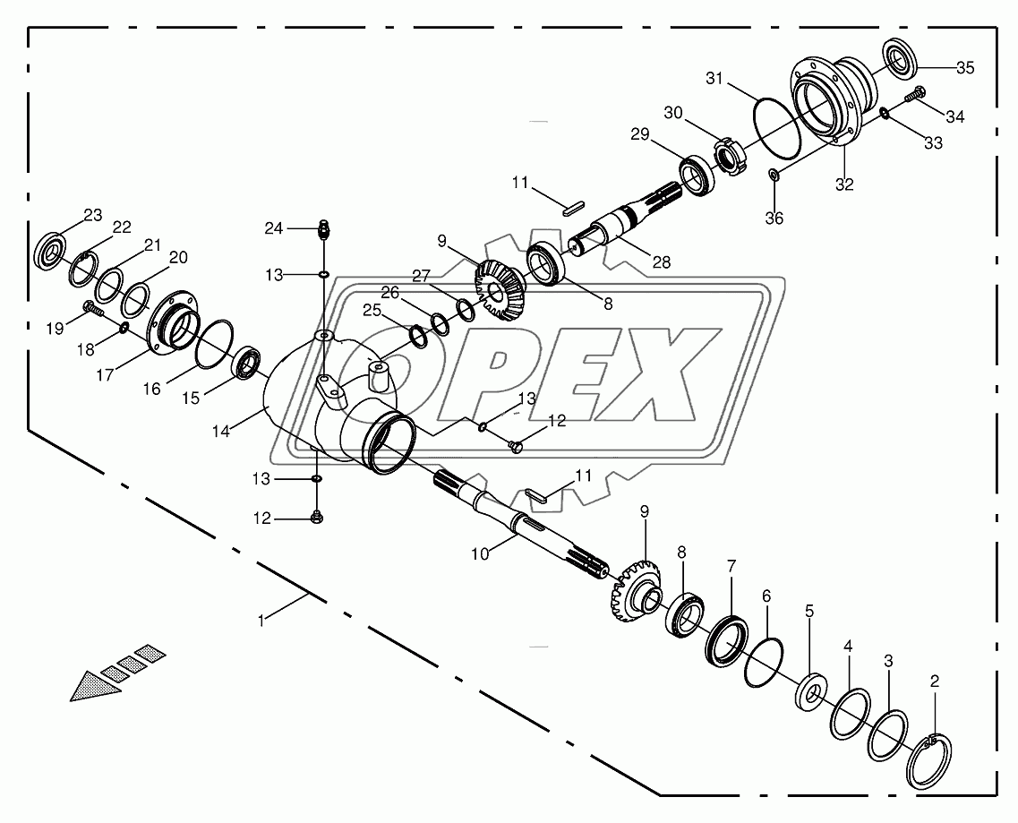 Main gearbox