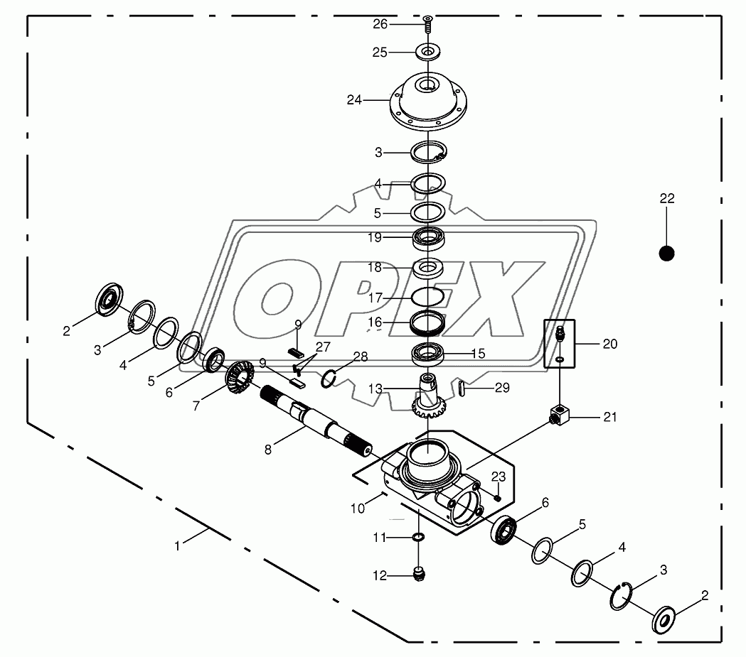 Fettler gear left 822346-