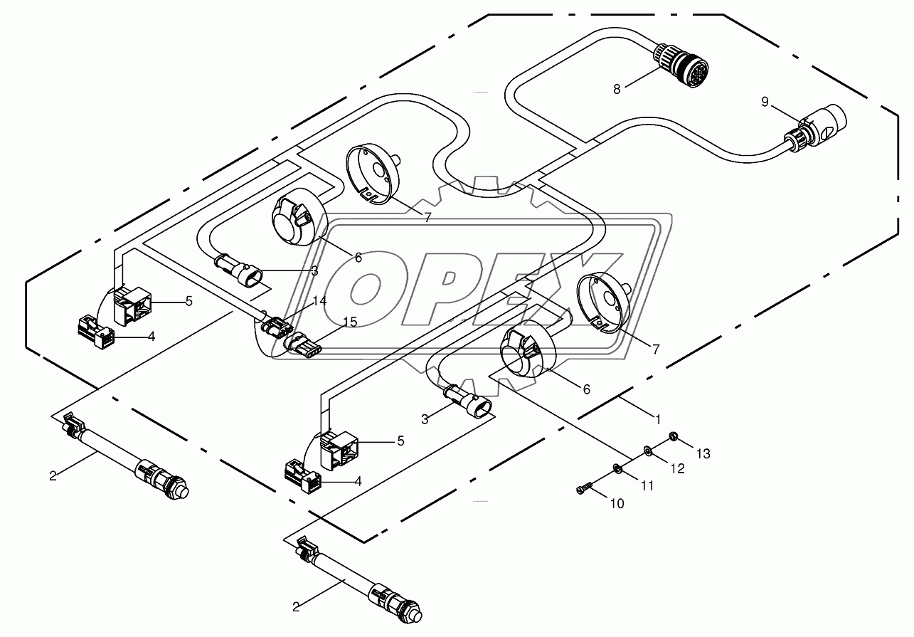 Wiring harness Adapter frame-AutoScan