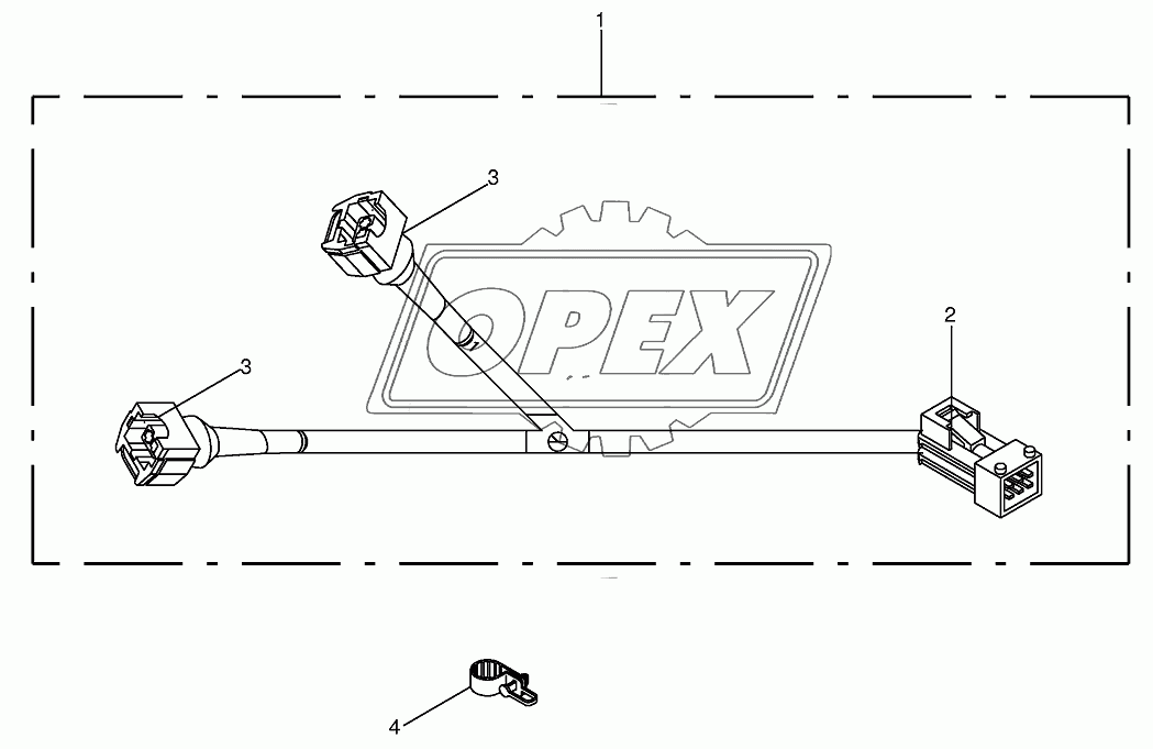 Wiring Harness-Schneidwerk