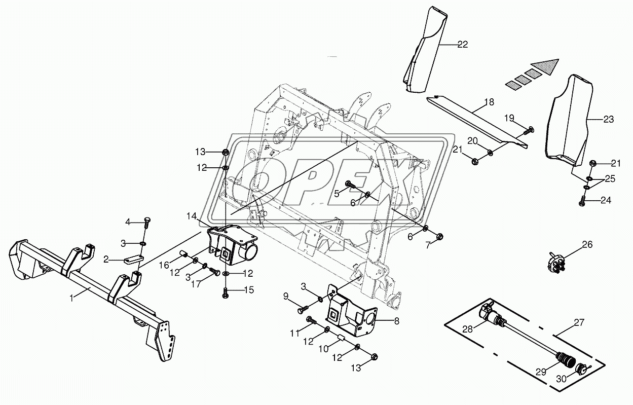 Support panel-Addition NH-FR