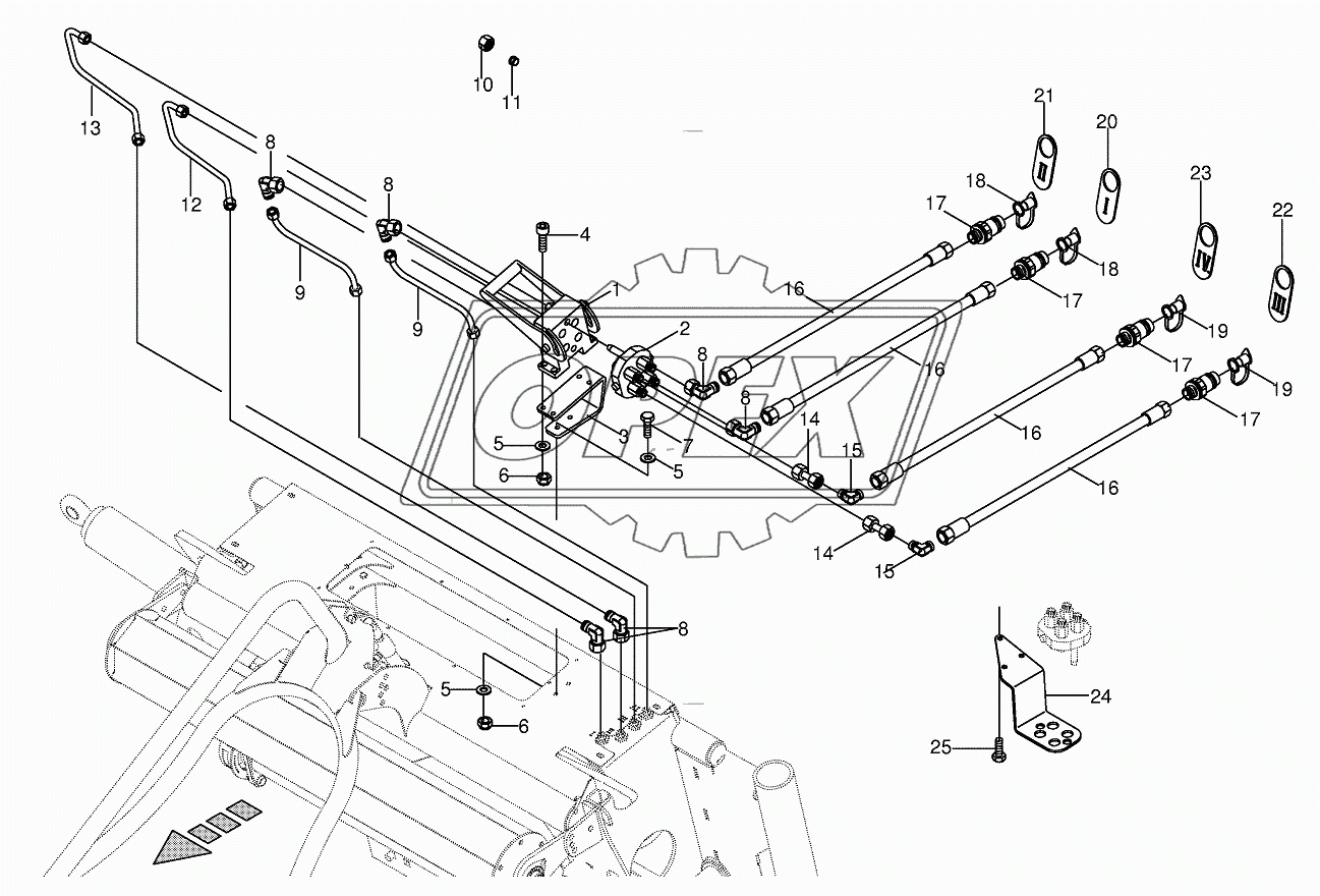 Hydraulics-Frame/Plug