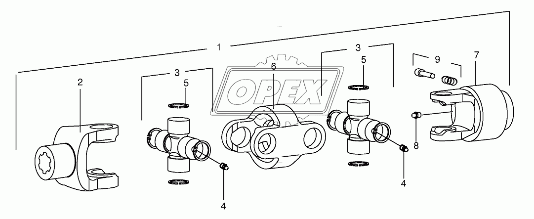 Double universal joint