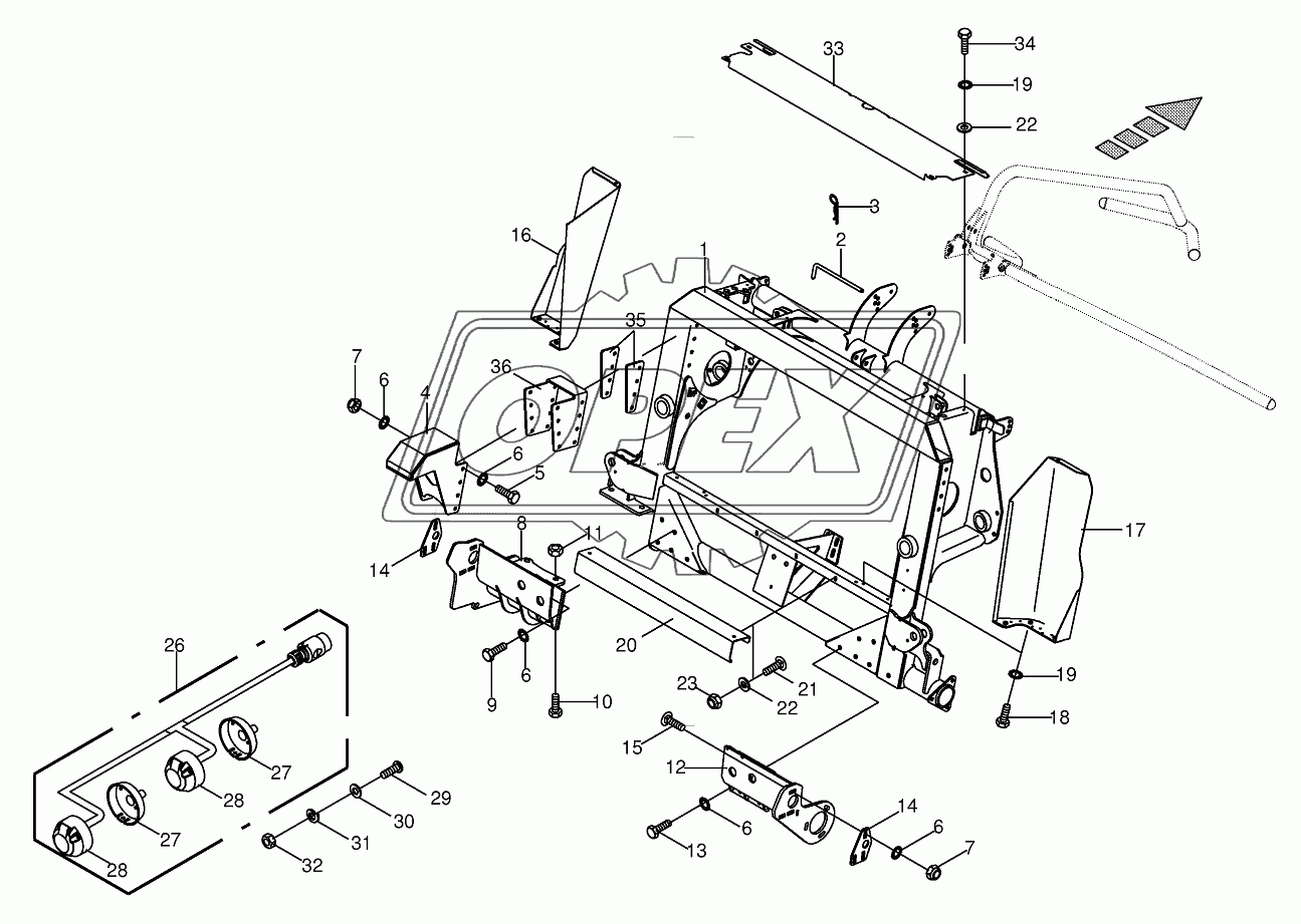 Adapter frame-Addition JD