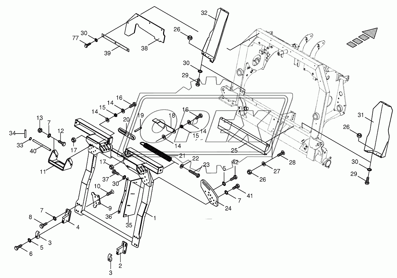 Pivoting frame-Addition CL