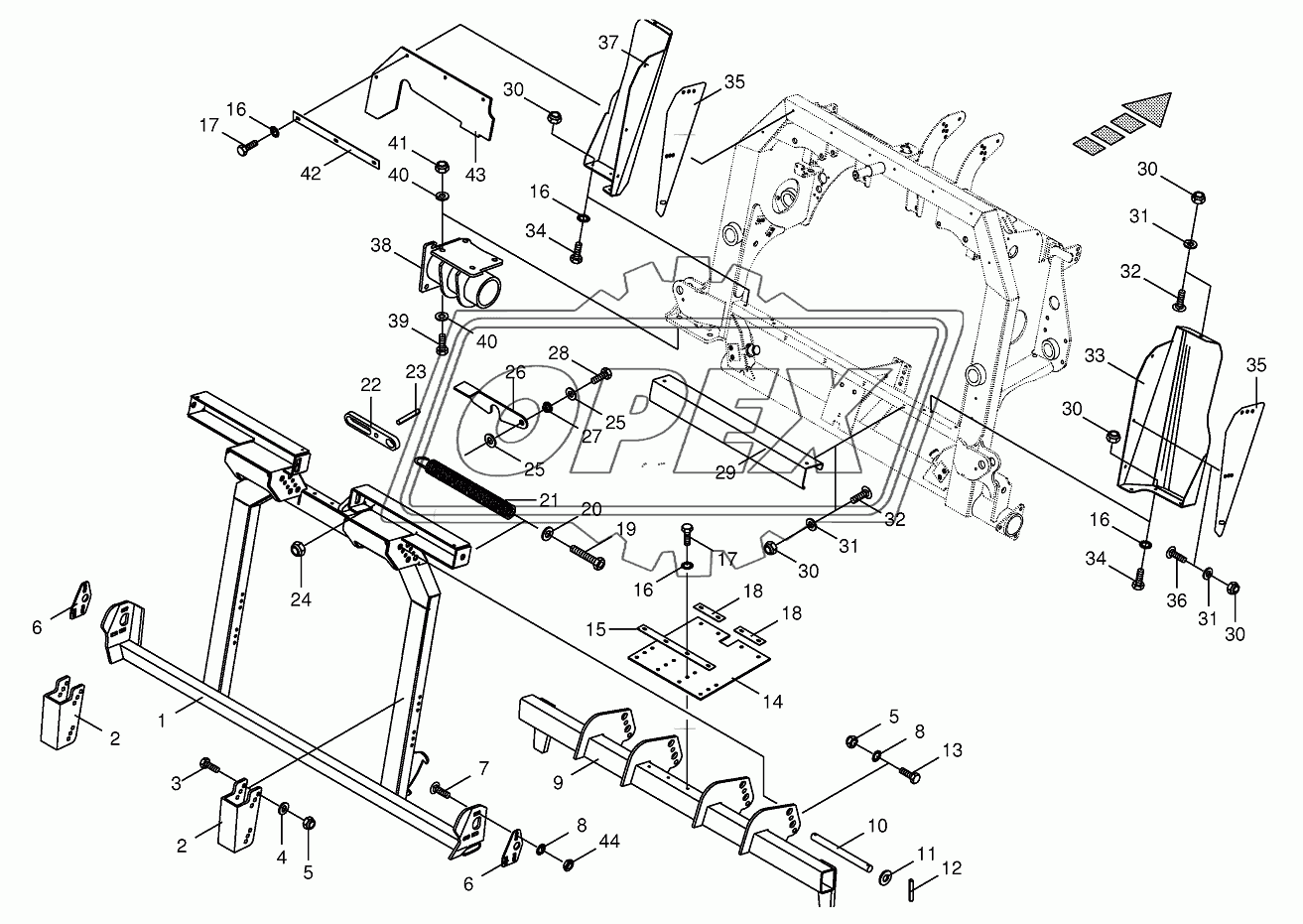 Pivoting frame-Addition JD