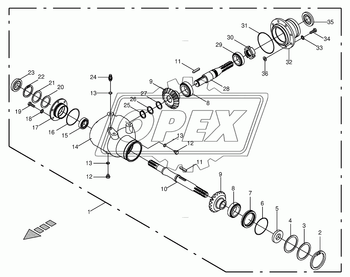 Main gearbox