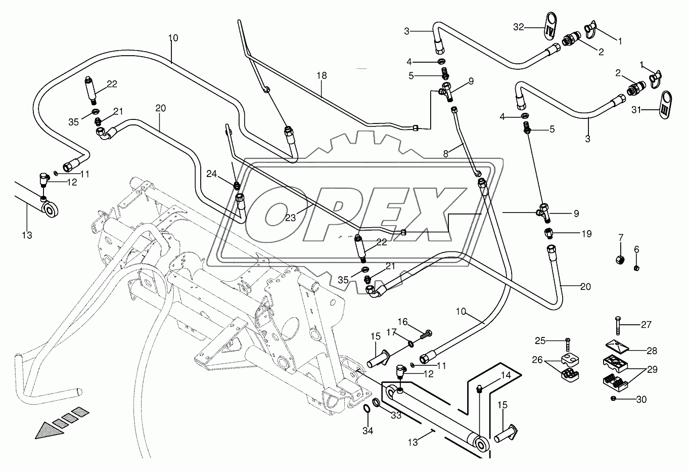 Hydraulics lift