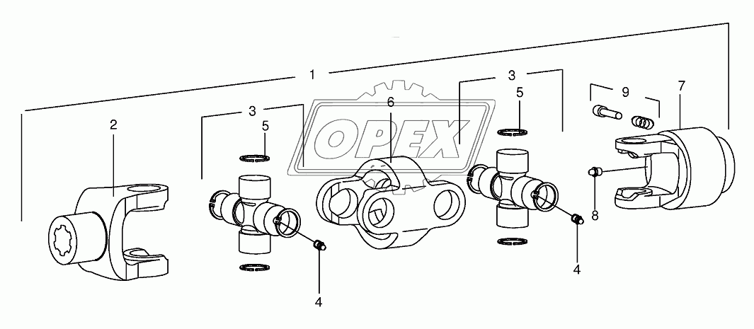 Double universal joint