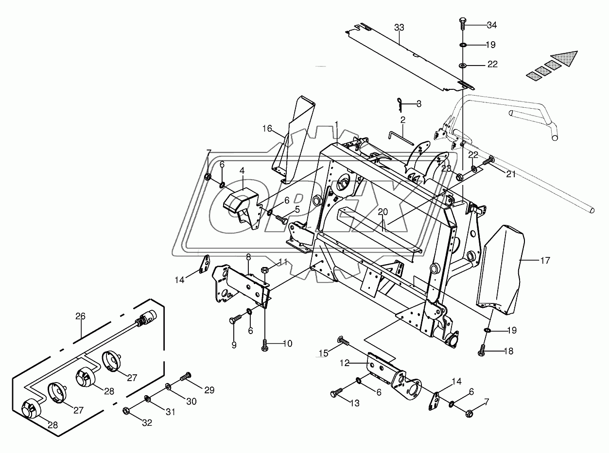 Adapter frame-Addition JD