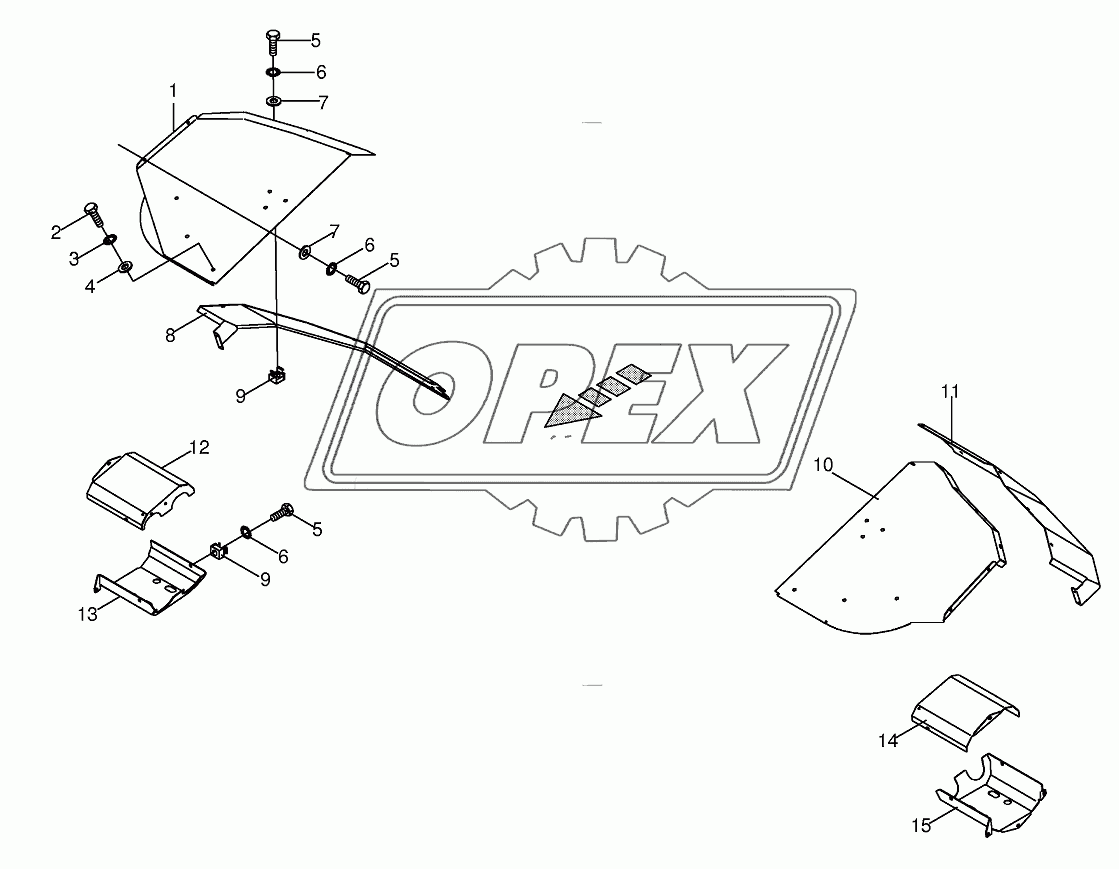 Protective cover-Addition JD/CL/NH