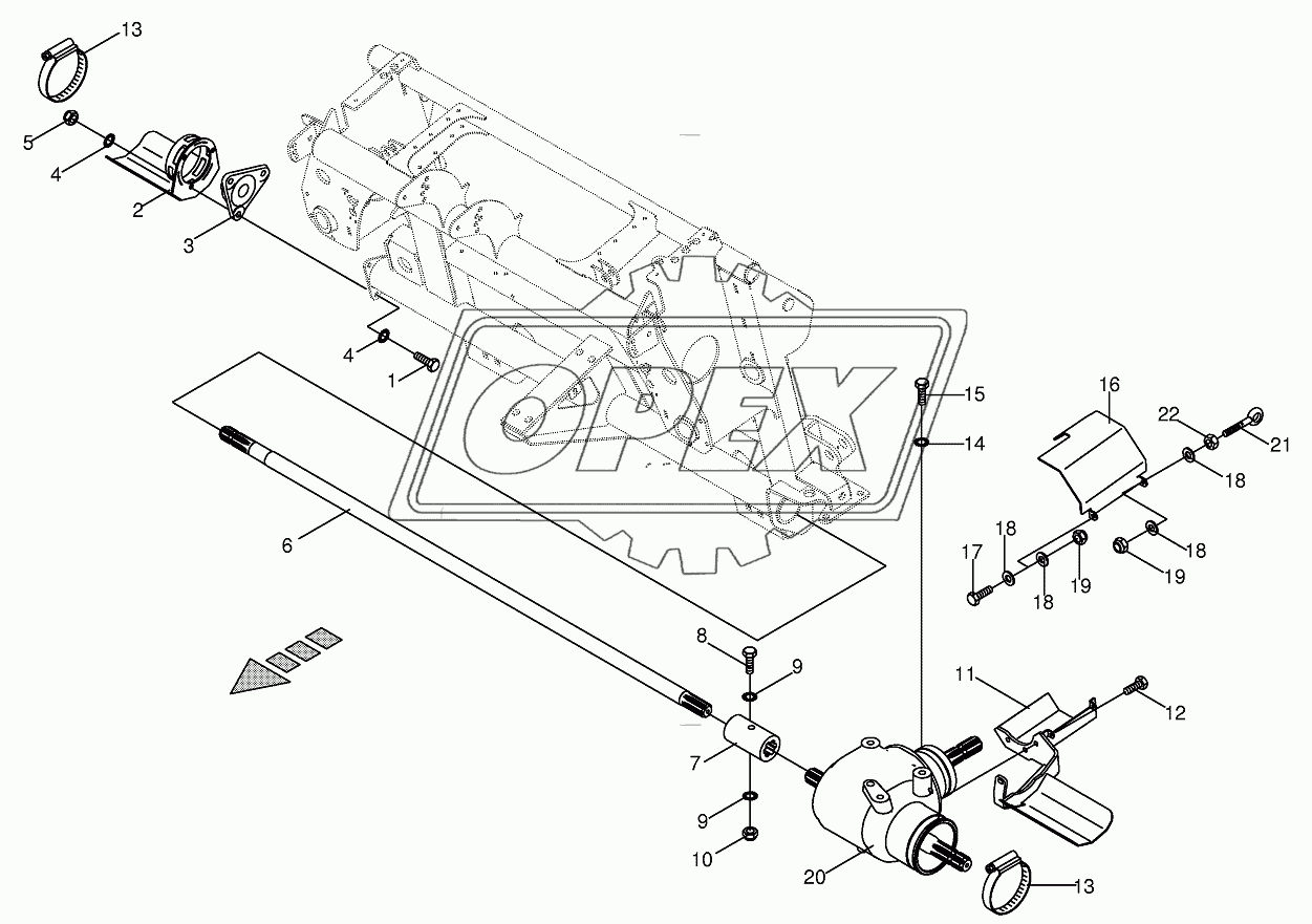 Drive - Main gearbox