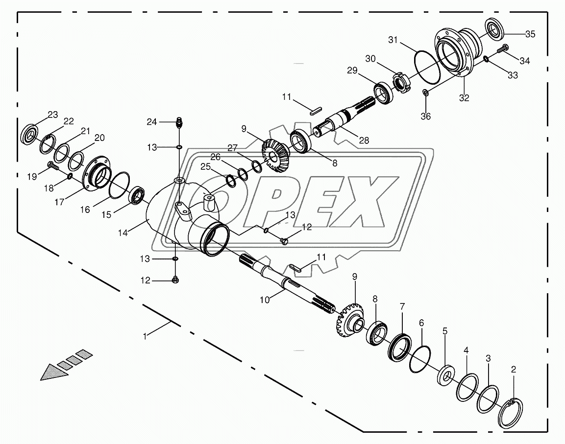 Main gearbox