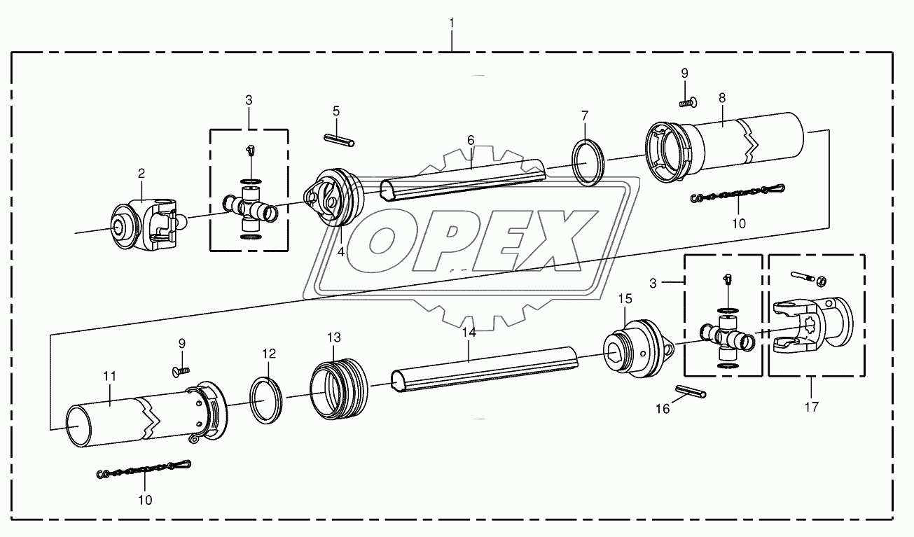 Main Pto shaft By-Py