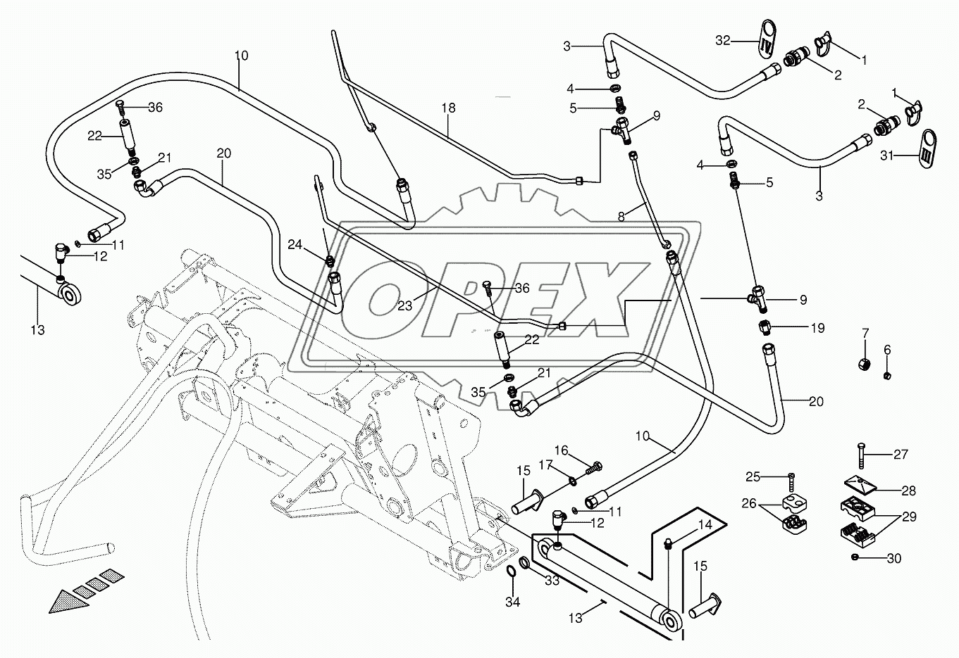 Hydraulics-lift