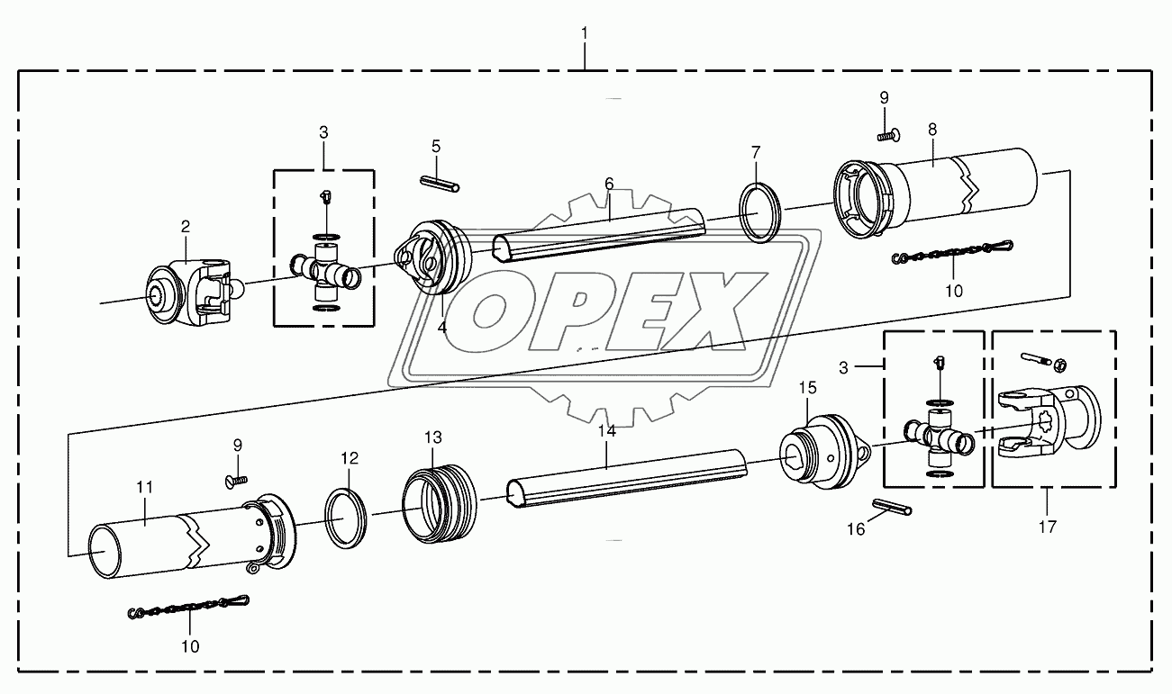 Main Pto shaft By-Py