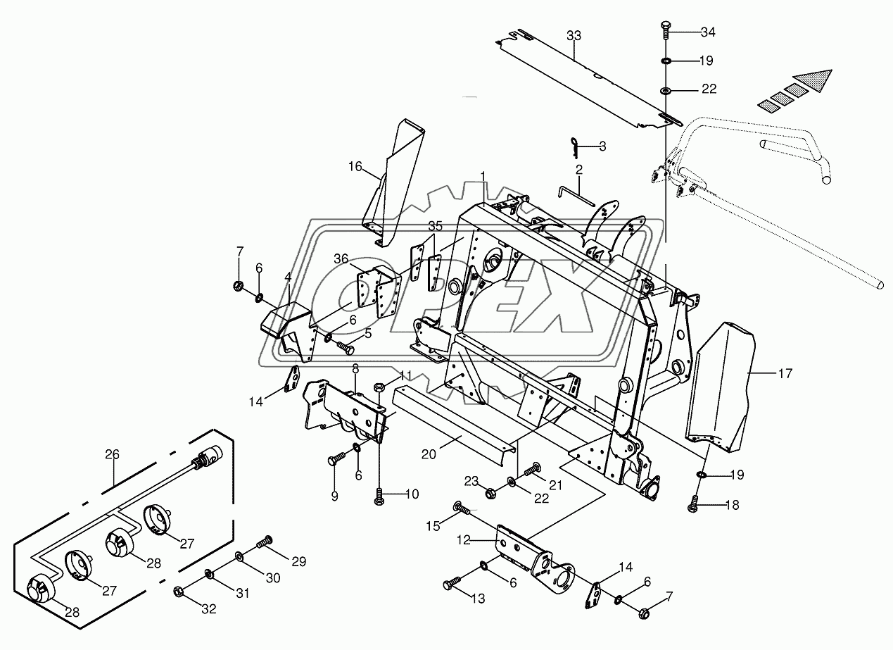 Adapter frame-Addition JD