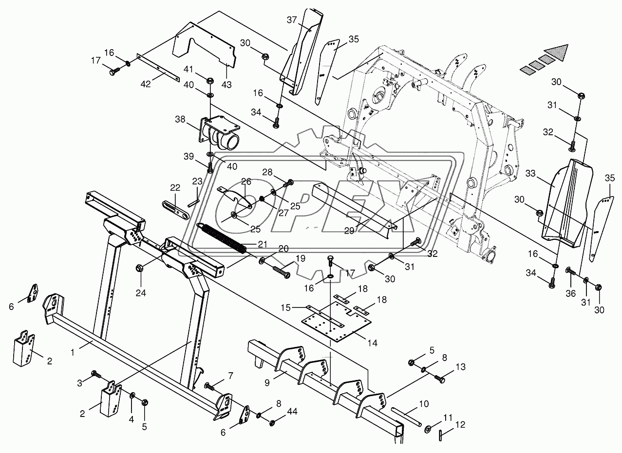 Pivoting frame-Addition JD