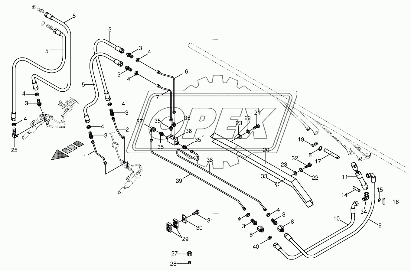 Hydraulics - tube bow