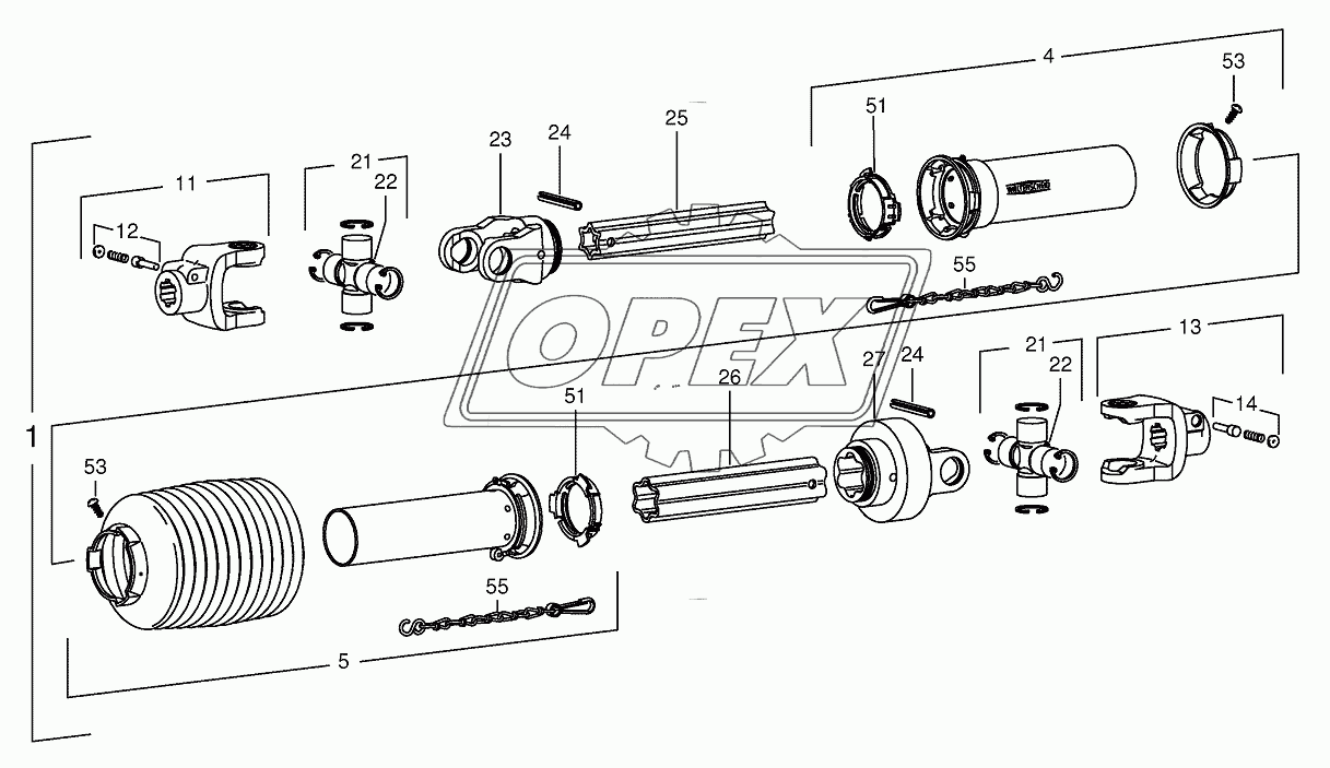 Main Pto shaft 31.0