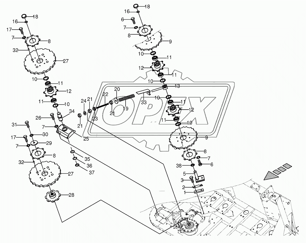 Guide wheel 1