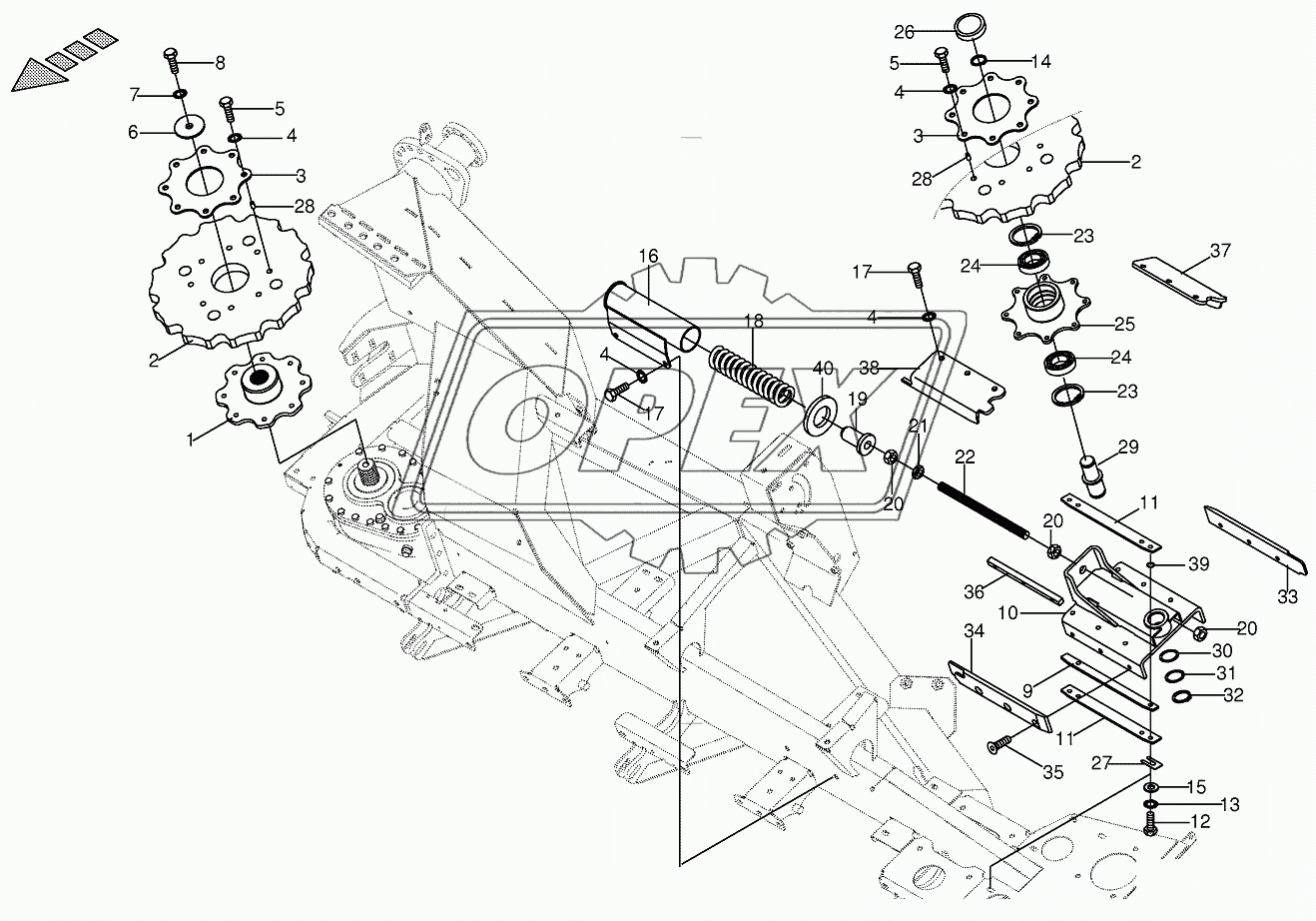 Guide wheel 2