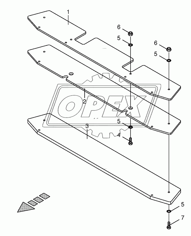 Additional weights-optional -BIG X 500, 820001 -