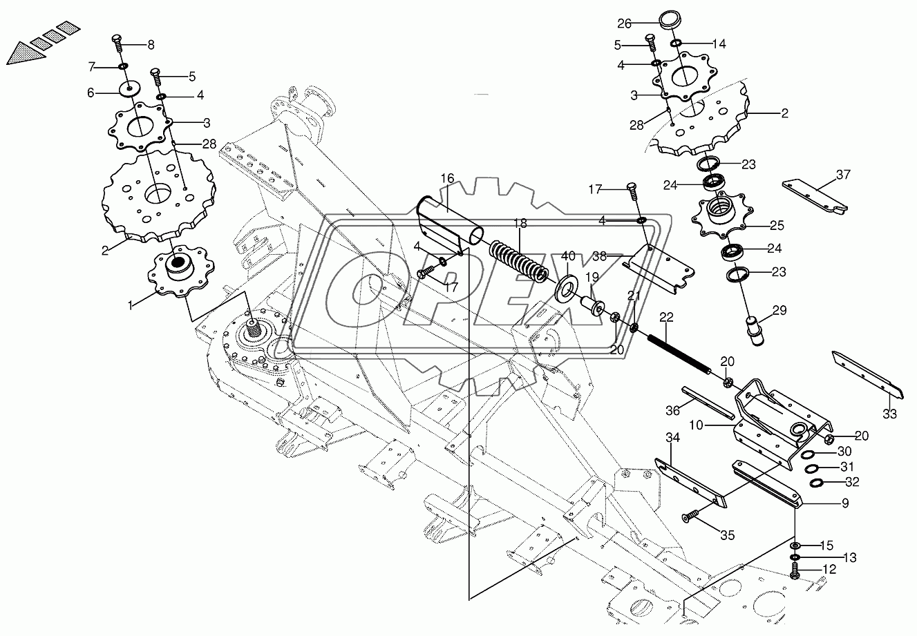 Guide wheel 2
