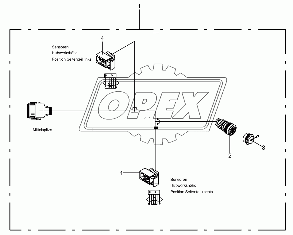 Wiring harness 806366-820000 1