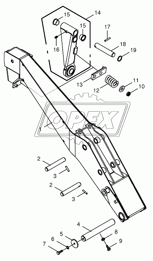 Control lever 1